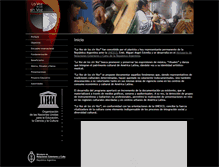 Tablet Screenshot of lavozdelossinvoz.gob.ar